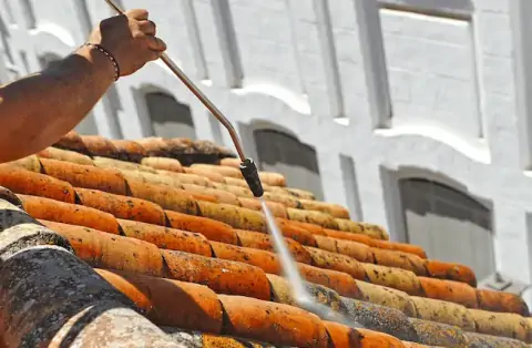 Nettoyage de toitures - Toussieux